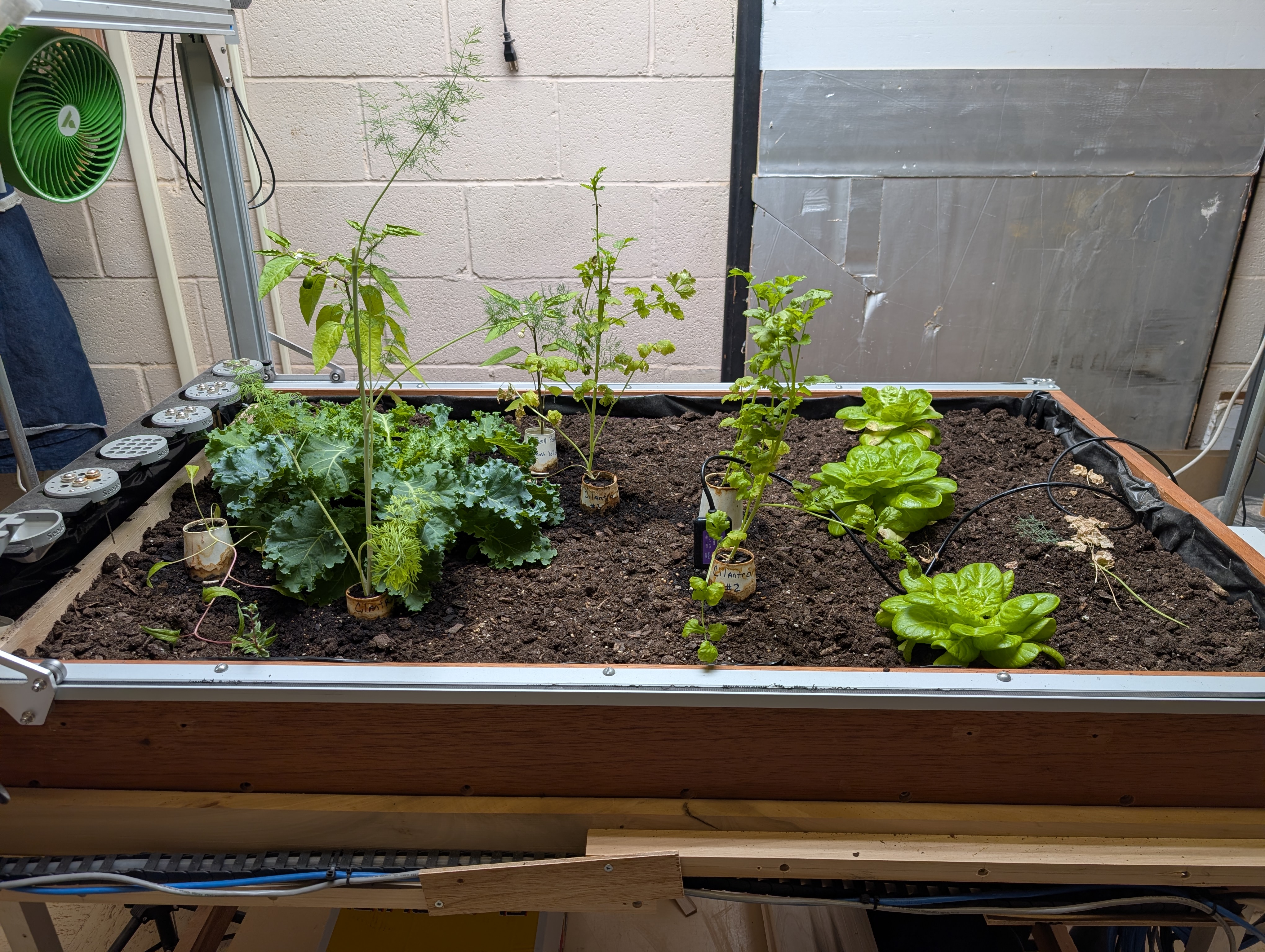 FarmBot Frame Side Profile